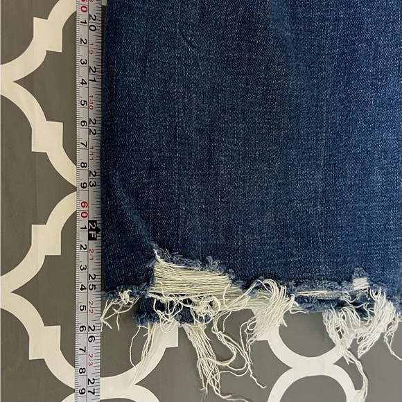 Buckle BKE Payton Cropped Straight Jeans Womens 30x28 Raw Hem Universal Fit - Picture 13 of 13